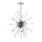 Z-Lite Burst 8 Light Chandelier, Chrome & Clear 4003-8CH - alternate 1